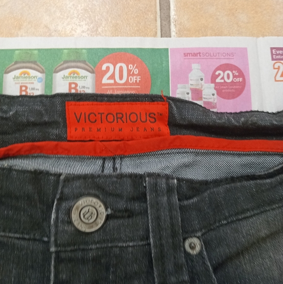 Men's Victorious Extra Slim Fit Jeans 30×30 - Picture 7 of 8